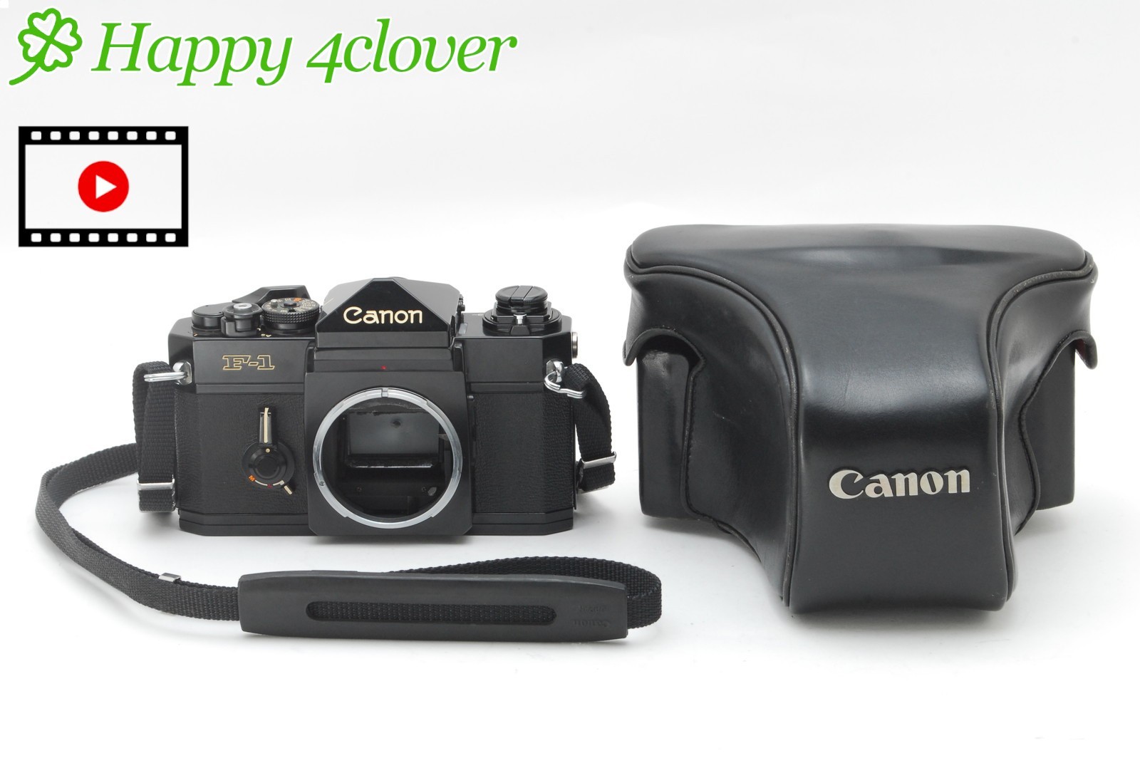 Modello tardivo [COME NUOVO ++ con custodia] Canon F-1 fotocamera reflex...