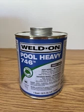 Weld-On Pool Heavy 746 Gray - Pool Adhesive - 32oz - 13567