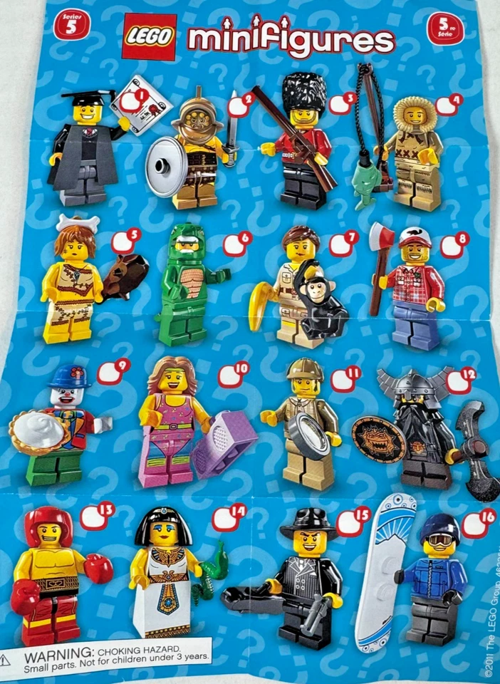 LEGO (8805) CMF Serie 5 Minifigura Guardia Real col05-3 Completo Londres Británico Foto 4 de 4