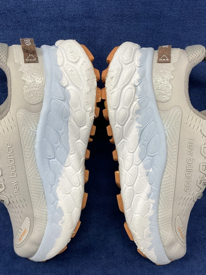 New Balance Fresh Foam X Trail More v3 Womens 5.5 Grey /Copper/Blue Running Shoe - Image 2 of 4