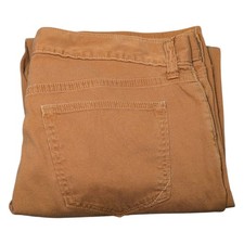 Banana Republic Burnt Orange Straight Fit Pants Jeans Mens 36x30 (Measure 38x29)