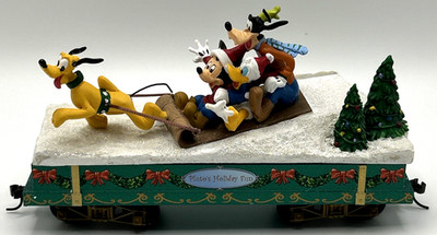 Disney Hawthorne Holiday Celebration Express Pluto's Holiday Fun Train COA A0173