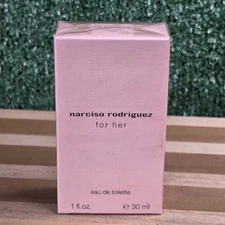 Narciso Rodriguez for Her Eau de Toilette Spray 1.0 oz Original Brand New in Box