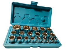 SET DA 19 CHIAVI A BUSSOLA MILLERIGHE XZN DA 1/2" CROMO VANADIO 8-32 mm