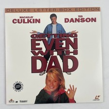 Home Video Getting Even With Dad Laserdisc LD Collectible Macaulay Culkin
