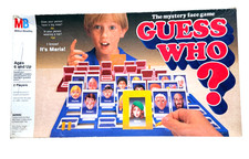 VTG “Guess Who” Game Milton Bradley 1991 Classic Game 90s Kids COMPLETE