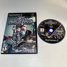 Maximo: Ghosts to Glory (Sony PlayStation 2, PS2) Tested No Manual Polished Disc