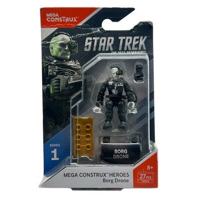 MEGA Bloks Construx Heroes Series 1 Star Trek TNG Borg Drone FND66