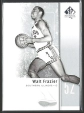 2011-12 SP Authentic #4 Walt Frazier Southern Illinois Salukis