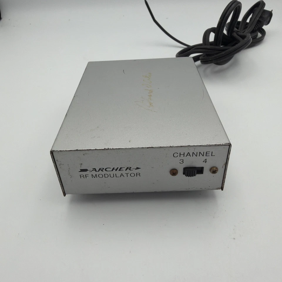 Archer RF Modulator 15-1273A Radio Shack Tandy AV Converter Channel 3/4 Tested - Image 2 of 4