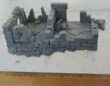 Ruins 2 room 28mm terrain FAST SHIP|Alternate Wargaming Miniature