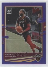 2020-21 Panini Donruss Optic Purple Prizm Andre Drummond #120 00gy