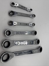 Vintage Craftsman 6 Double Box Offset Ratcheting Wrench Set Usa Vintage Craftsman 6 Double Box Offset Ratcheting Wrench Set Usa