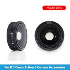 Macro Lens for DJI Osmo Action 6 Camera 11cm-75cm Close Up Photography Accessory
