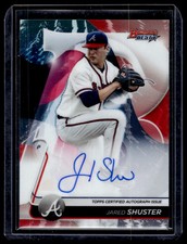2020 Bowman's Best #B20-JSH Jared Shuster Best of 2020 Autographs Atlanta Braves