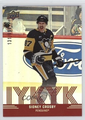 2025-26 Upper Deck Series 2 IYKYK Red /199 Sidney Crosby #IYKYK-15 1v02