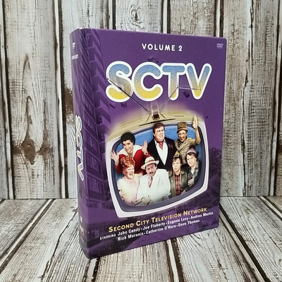 SCTV: Volume 2 (DVD, 1983) Sketch Comedy John Candy Eugene Levy Rick Moranis