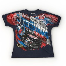 Chase Authentics 2014 Daytona 500 All Over Print Double Sided T-shirt NASCAR XL