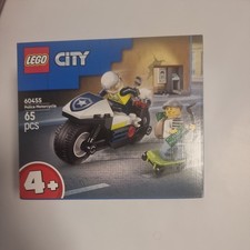 LEGO City Police Motorcycle Chase 60455 NEW 2025