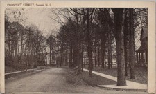 Postcard Prospect Street Summit NJ 