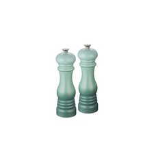 Le Creuset Salt Pepper Mills Set of 2 Sage Green 8