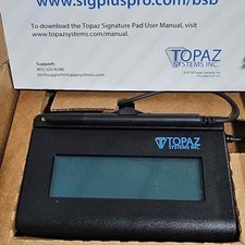 New Topaz SigLite Signature Capture Terminal