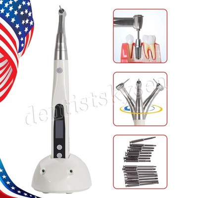 Cordless Implant Electric Torque Wrench Handpiece Tool Driver 360° Rotate Dental