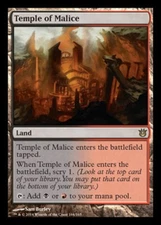 Temple of Malice - Born of the Gods #164/165 MTG Magic The Gathering