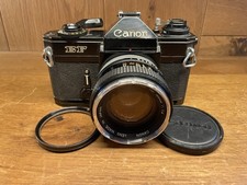*Exc+5* Canon EF Film Camera FD 50mm F/1.4 St...