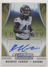 2016 Rookies & Stars Rookie Longevity Signatures 50/75 Maurice Canady Auto 0c2