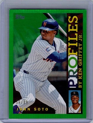 2026 Topps Series 1 Juan Soto Green Foil (RAW)