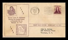 DR JIM STAMPS US COVER GEORGIA BICENTENNIAL GENERAL OGLETHORPE FDC SCOTT 726