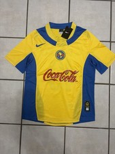 Camiseta Club America Cuauhtémoc Blanco Retro 2004 Amarilla