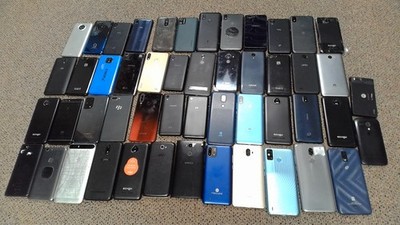 Lot of 50 Generic Smartphones Untested Assumed Non-Working