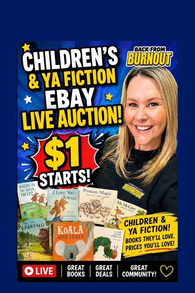 CHILDREN'S BOOKS | $1 STARTS | YA FICTION | LIVE CLEAROUT
