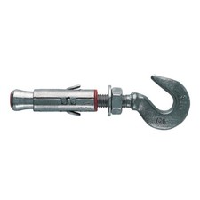 Tasselli Fischer SLM con gancio forgiato - SLM 6 - Ø punta mm.12  slm 8 foro 14