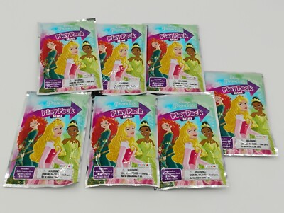 Disney Princess Mini Play Packs Mini Coloring books 7 Packs New Sealed