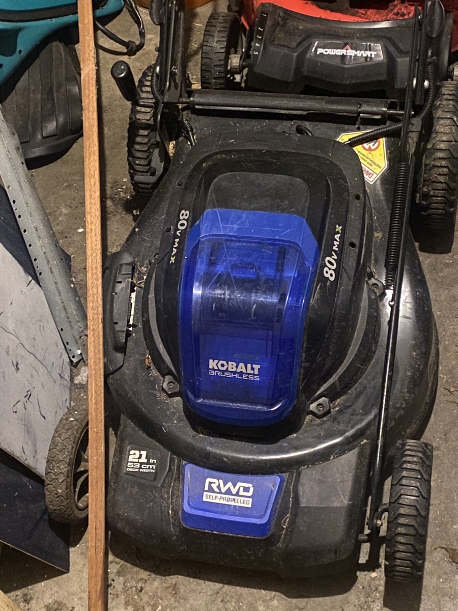 Kobalt 80v Mower Part Out Parts Only Runs And Cuts Fine READ
