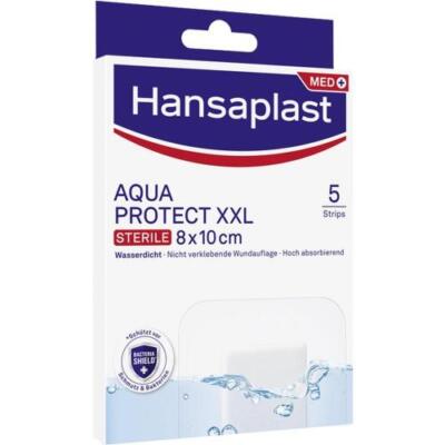 HANSAPLAST Aqua Protect Wundverb.steril 8x10 cm 5 ST