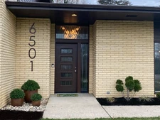 14 inch Modern House Address Numbers Letters, color choices