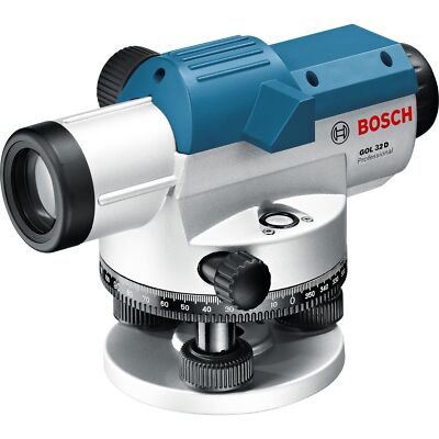 Bosch Professional Optisches Nivelliergerät GOL 32 D Professional, blau