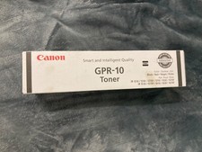 Cartucho de tóner negro genuino Canon GPR-10 FABRICANTE DE EQUIPOS ORIGINALES nuevo sellado