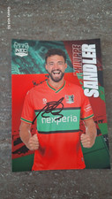 PHILIPPE SANDLER # NEC 2024/2025 / FEYENOORD / MAN CITY 6x4 SIGNED AUTOGRAPHCARD