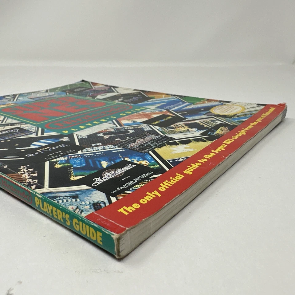 Official Super NES Player's Guide Book SNES Super Nintendo 1992 - Image 3 of 4