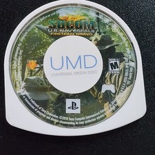 SOCOM US Navy Seals Fireteam Bravo PSP Game - UMD Loose, Tactical Shooter