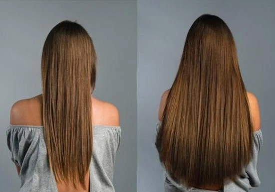 #2 #4 Flip in Extensions Haarverlängerung 60cm Farbwahl NEU GLATT GEWELLT - Bild 2 von 3