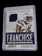 2013 Score Future Franchise Fabrics Ryan Mathews #FR-RM