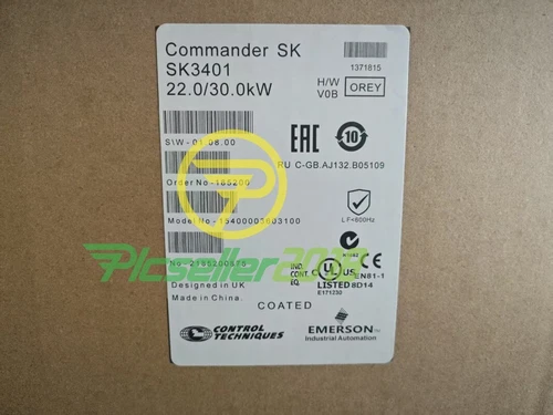 NEW Emerson Nidec SK3401 Inverter DHL or FedEx - Picture 1 of 9