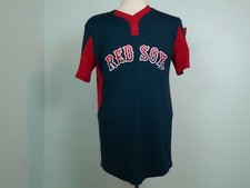 Majestic Cool Base Jersey Two Button Short Sleeve Boston Red Sox Sign #15 Size M