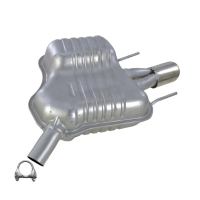 Exhaust Muffler fits: 2005-2008 2010-2011 Saab 9-3 2.0L | Free Clamp